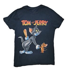 Vintage Tom & Jerry Graphic T-Shirt | Hanna-Barbera | Y2K 90s